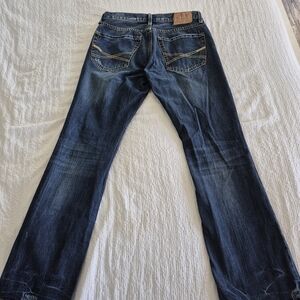 John B Stetson Classic Bootcut Denim Jeans for Men 1014 Rocker Bootleg